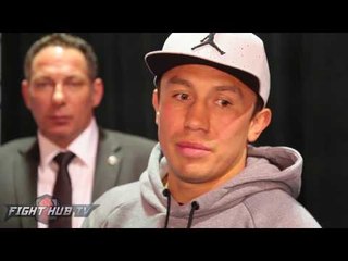 Gennady Golovkin "He's a big guy, tall guy, big surprise for me"