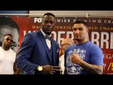 Deontay Wilder vs. Chris Arreola Complete Final Press Conference & Face Off