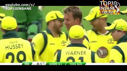 TOP 10 FIRST BALL FIRST WICKET AT MATCH START