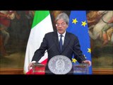 Roma - Siria, dichiarazioni alla stampa del Presidente Gentiloni (07.04.17)