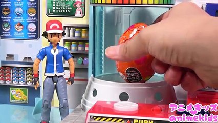 Pokemon Go Surprise Eggs Toys PokeBall ❤ ポケモン チョコエッグ ポケットモンスター サム＆スーン モンスターボール animekids アニメキッズ