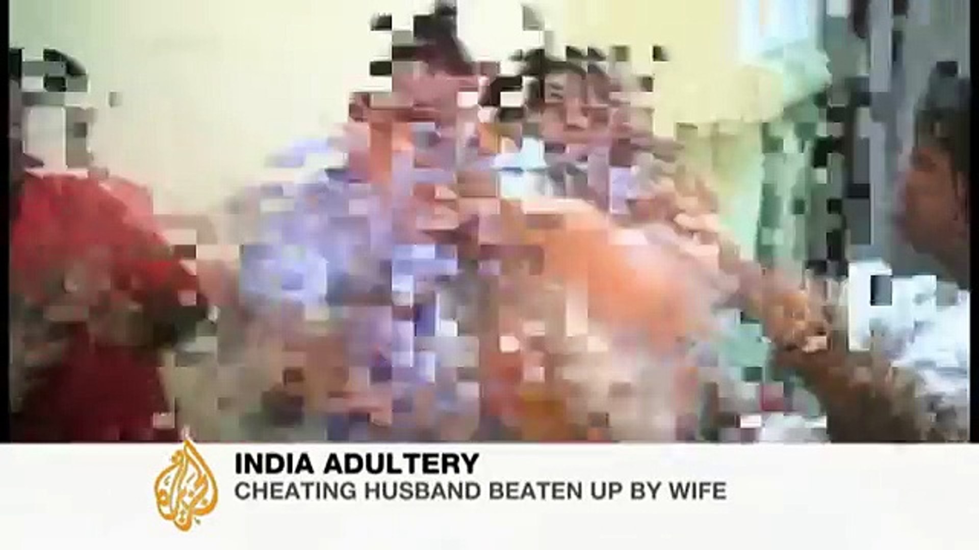 Cheating husband beaten up by wife in India - video Dailymotion