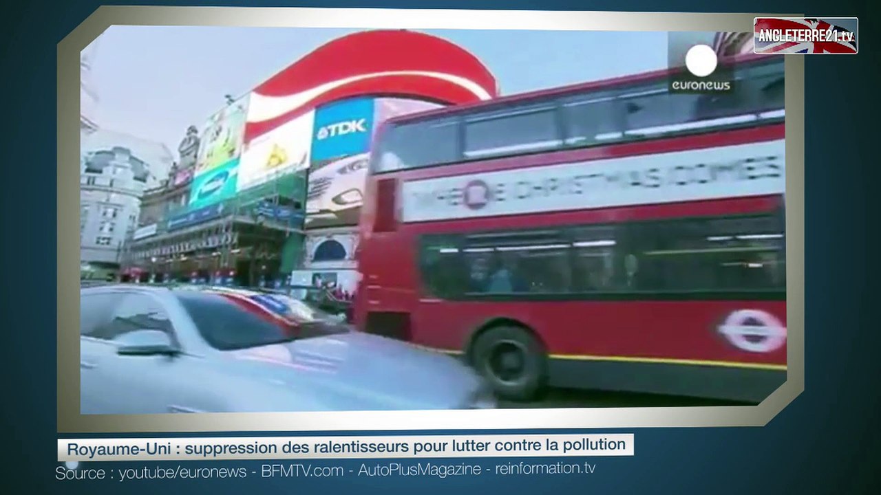 Royaume-Uni : suppression des ralentisseurs pour lutter contre la pollution