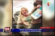 EEUU: expulsan por la fuerza a pasajero de United Airlines