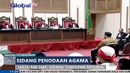 Jaksa Tak Siap, Sidang Tuntutan Ditunda