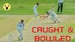 TOP 10 INSANE CAUGHT AND BOWLED IN CRICKET - YouTube
