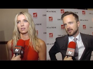 Annabelle Wallis & Aaron Paul On Working Together