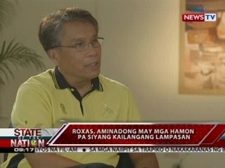 SONA: Roxas, itutuloy raw ang mga nasimulan ni PNoy
