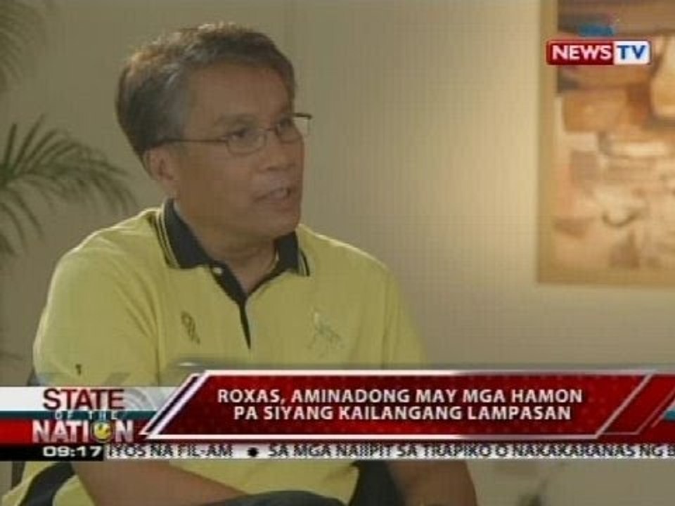 SONA: Roxas, itutuloy raw ang mga nasimulan ni PNoy