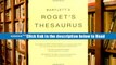 Download Bartlett s Roget s Thesaurus PDF Best Ebook