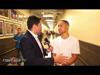 Regis Prograis on going 18-0, "Thought Porter won! It was close! Boxing world wants to see it again!