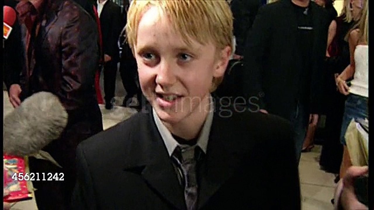 Tom Felton at the Premiere of Harry Potter and the Philosopher's Stone - 04/11/2001