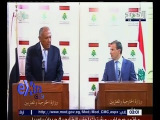 غرفة الأخبار | شكري: سنكثف من تنسيقنا على المستوى الثنائي وفي المنظمات الدولية