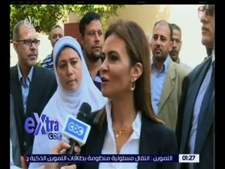 غرفة الأخبار | وزيرا الصناعة والتعاون الدولي يفتتحان قسم النسيج بمصلحة كفاية الانتاجية