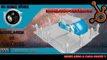 Blender Tutorial Modelagem 3D - Modelando Cenário para games e Cenarios paisagens cenario 1