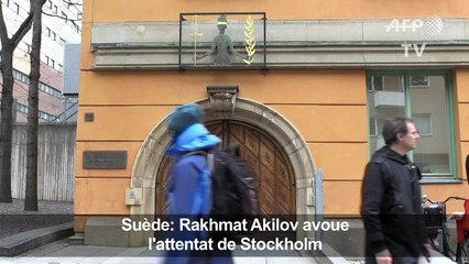 Suède: Rakhmat Akilov avoue l'attentat de Stockholm