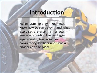 We Sell Gyms - Gym Beginners Workout