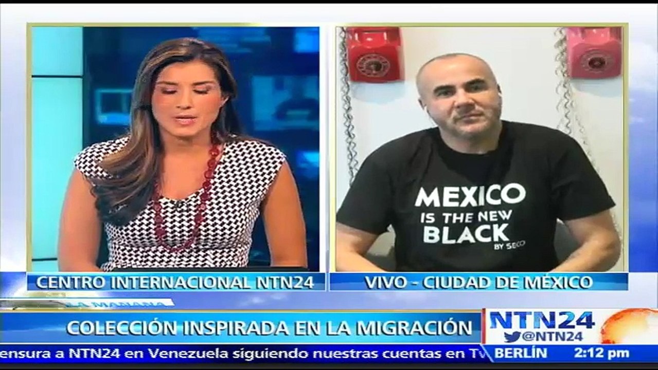 “La colección busca lograr una reacción de que ´juntos´ podemos hacer más cosas que separados o con un muro”: Diseñador