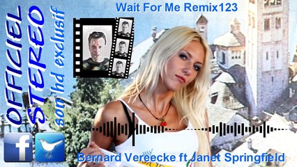 Wait For Me Remix123 V3 - Bernard Vereecke ft Janet Springfield (Video clip HD Equaliseur Visualiseur)