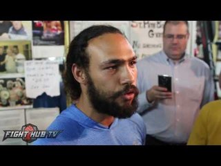 Keith Thurman on Mayweather "The old man is old..I'm ready for him to be history!"