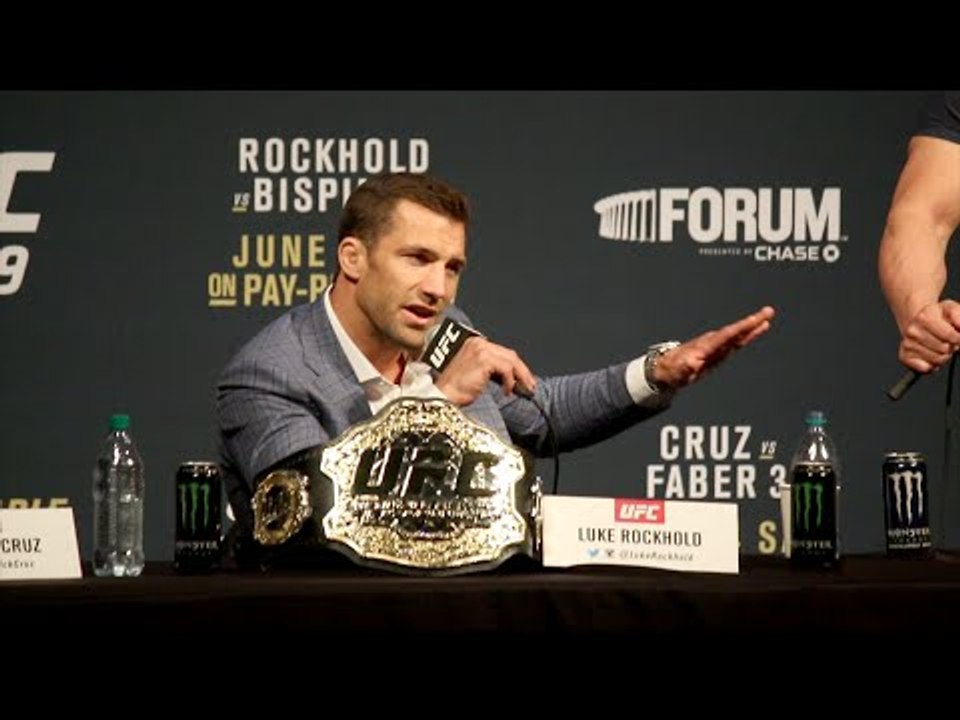 Luke Rockhold vs  Michael Bisping 2 Final Press Conference highlights- UFC 199 Video