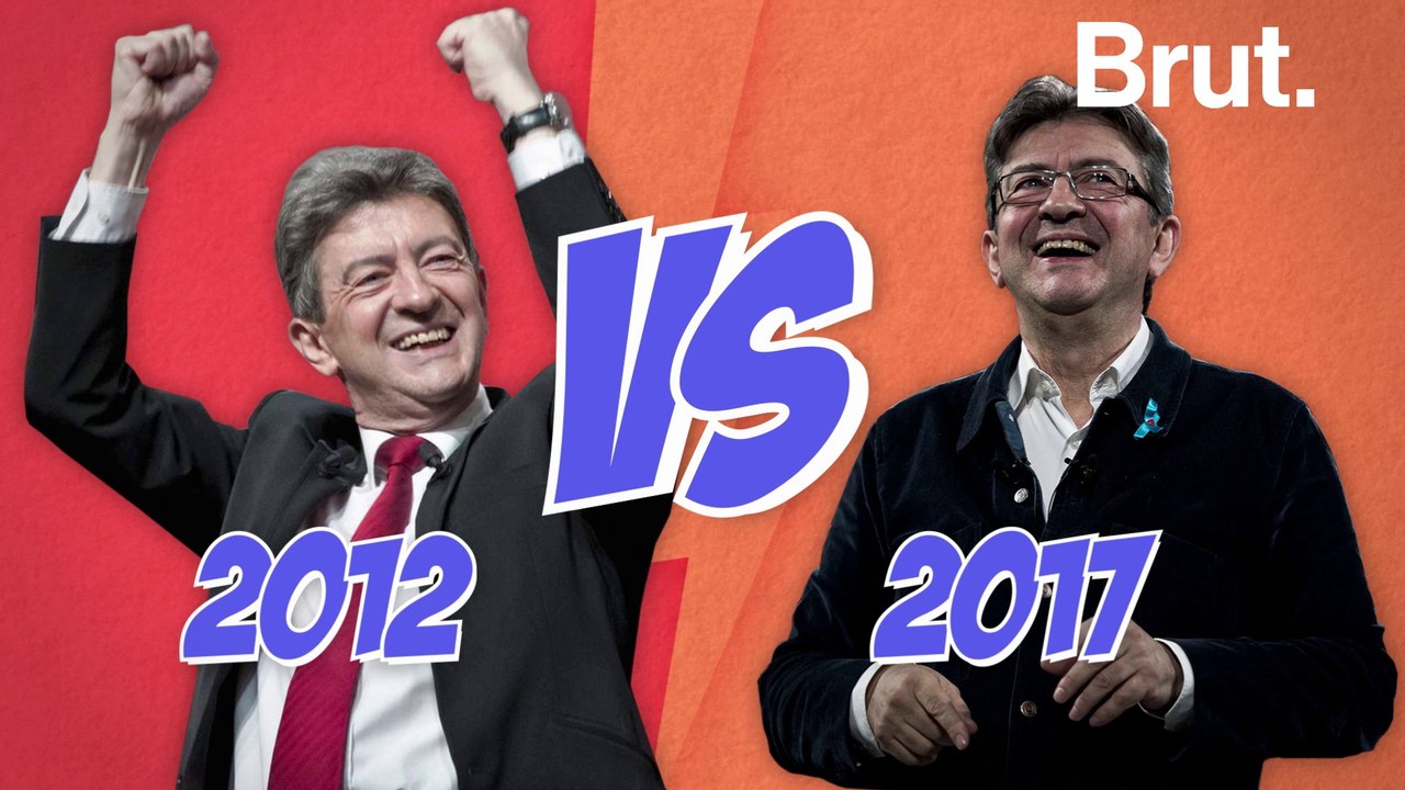 Mélenchon 2012 VS Mélenchon 2017