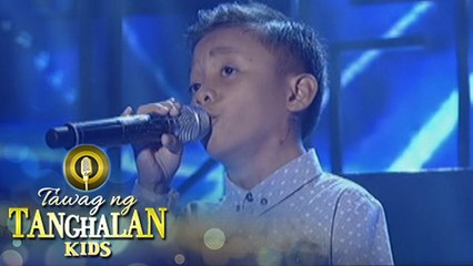 Tawag ng Tanghalan Kids: Andrey Escorpizo | A Very Special Love