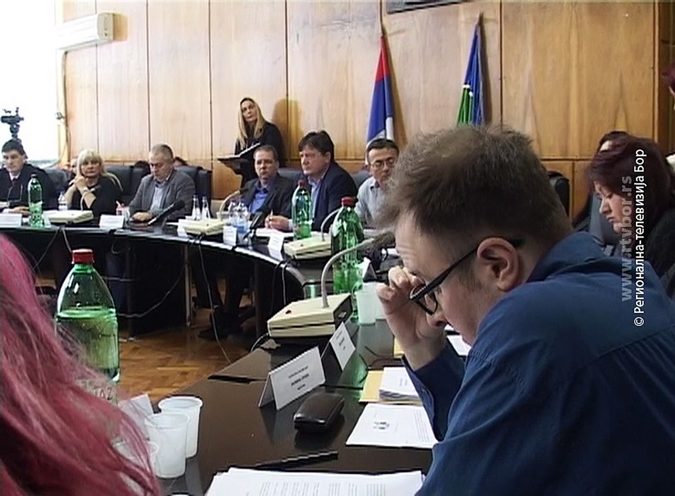 Sednica SO Bor: Na dnevnom redu prvi rebalans u 2017. godini, 11. april 2017. (RTV Bor)