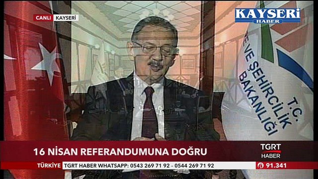 (11 NİSAN 2017) BAKAN ÖZHASEKİ, TGRT HABER CANLI YAYININDA GÜNDEMİ DEĞERLENDİRDİ..