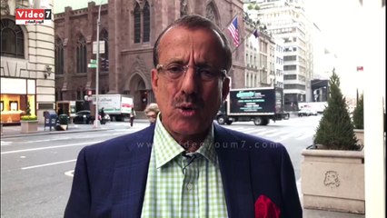 بالفيديو : رجل الأعمال الإماراتي خلف الحبتور يعزى الشعب المصريى