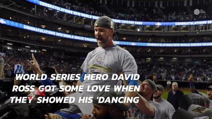 Cubs raise championship banner