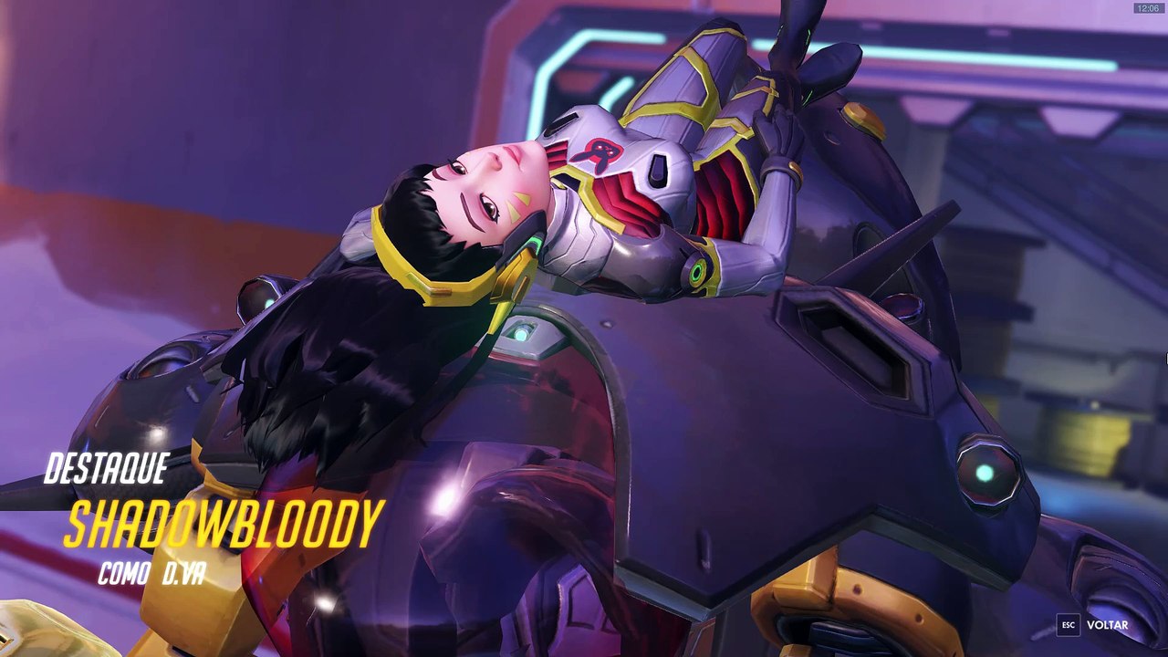 Overwatch - DVA - Jogada da Partida