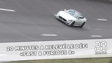 20 Minutes a relevé le défi «Fast & Furious 8»