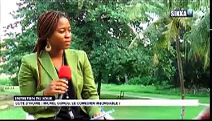 Gohou Michel explique comment son 'handicap' l'a amené au Théâtre.