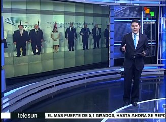 Cumbre del G7 discute el tema del conflicto sirio