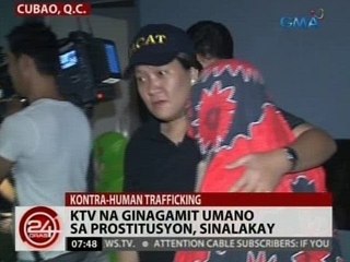 24 Oras: KTV na ginagamit umano sa prostitusyon, sinalakay
