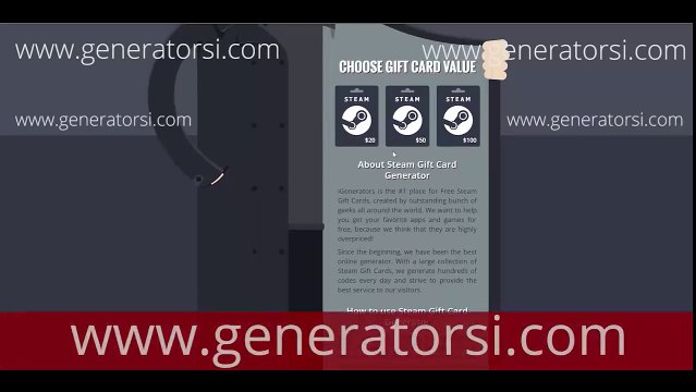 Código de promoción de la tarjeta de regalo de Steam gratis - ONLINE AHORA 2017. - español