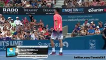 David Ferrer vs Bernard Tomic Highlights BRISBANE 2017