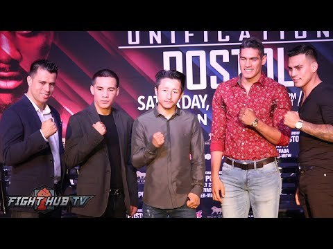 Terence Crawford vs. Viktor Postol COMPLETE Undercard Press Conference video & Face Offs