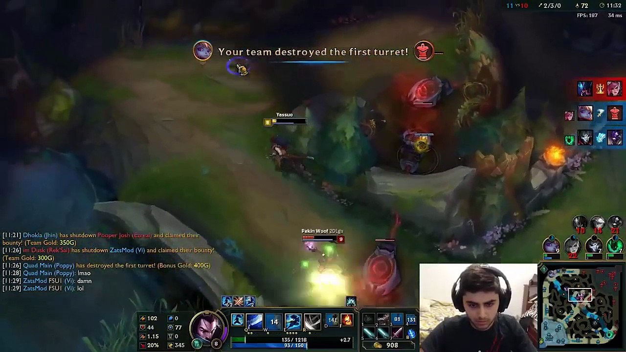 LOL Yasuo Montage #4 - Yasuo Outplay Moments - League of Legends [MID CARRY] 7