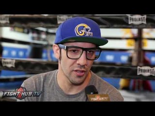 John Molina " [Provodnikov] is not a exceptional puncher! I dropped Lucas twice! Did he?"
