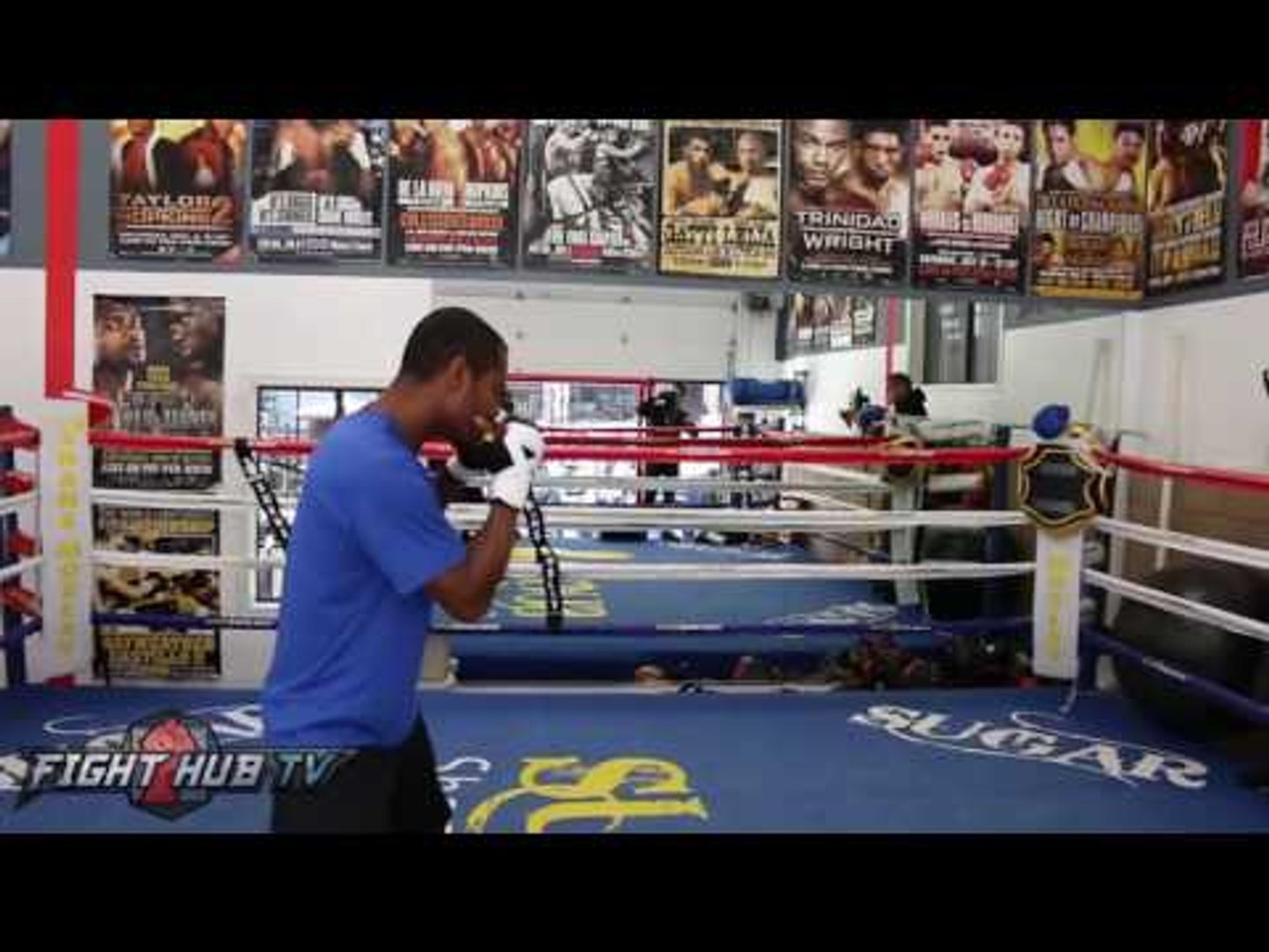 ⁣Shane Mosley vs. David Avanesyan Full Video- Mosley's Complete media workout w/Roberto Duran