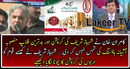 Biggest corruption Scandal of Shehbaz Sharif in Ashiyana Housing Scheme