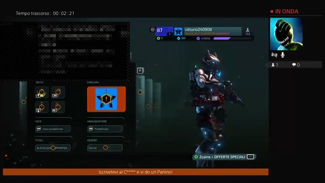 BLACKLIGHT  IN LIVE!   |  PS4 CON MOLTA GENTE (44)