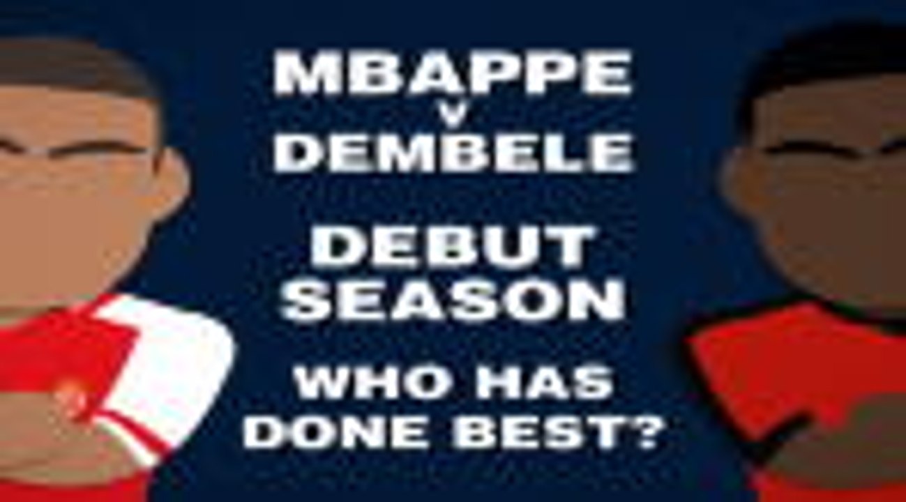 Mbappé v Dembélé : France's hot prospects go head to head