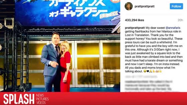Chris Pratt Celebrates His Wife Joining Him in Tokyo