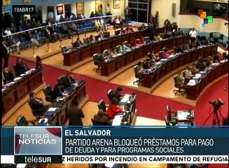 El Salvador: partido ARENA bloquea propuestas para pago de pensiones
