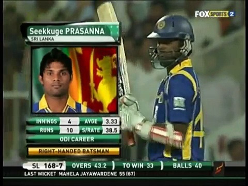Shahid 'BOOM BOOM' Afridi 5_35 vs Sri Lanka 4th ODI 2011