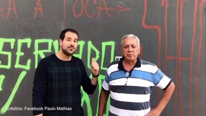 Tải video: Muro do Beco do Batman pintado de cinza poderá receber novo grafite, diz morador