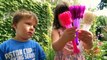 Kids ELSA vs. WATER BALLOONS Activities Kids Videos Fun Balloons and Toys